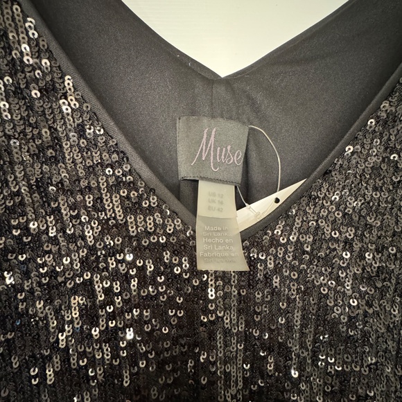 Nordstrom Macy's Muse Sequined Dress Party Women's - Picture 3 of 4